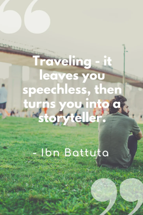traveling it leaves you speechless quote