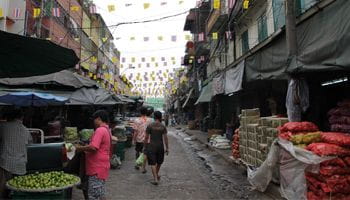 bangkok alley, thailand