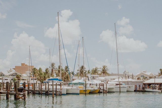 sailboats docked in key west florida