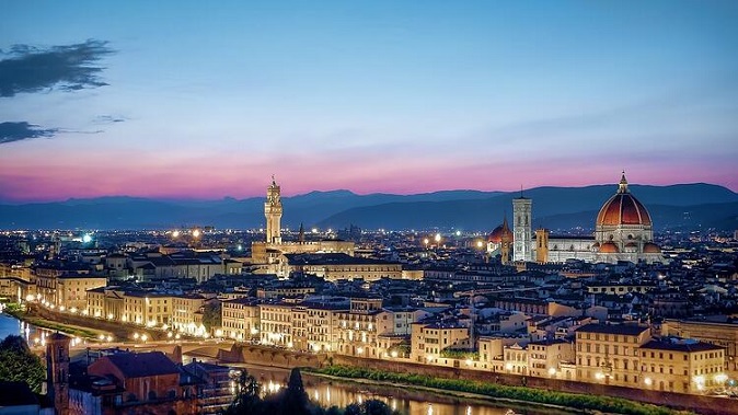 city view of florence